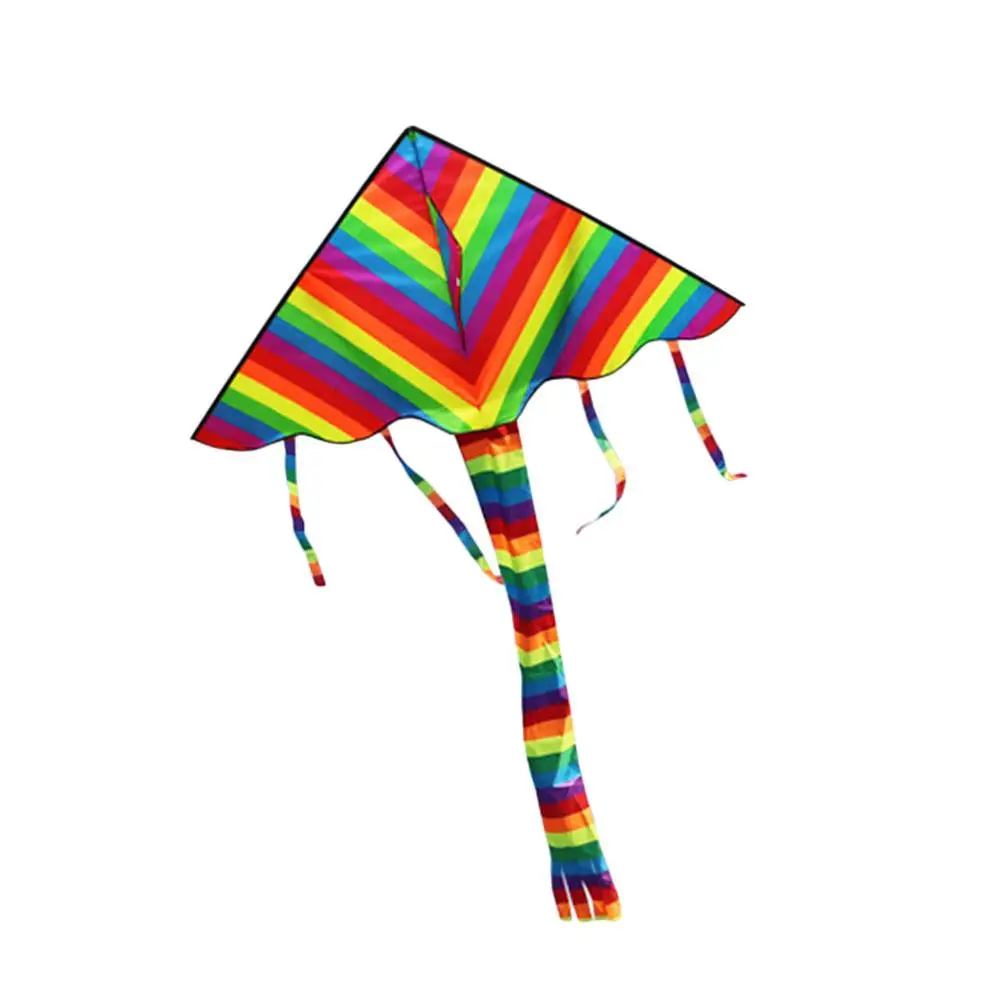 

Empty Spaces Children Toy Rainbow Kite Kite Exercise Multicolor Chemical Fiber Cloth Good Weather Outdoor Long Kite