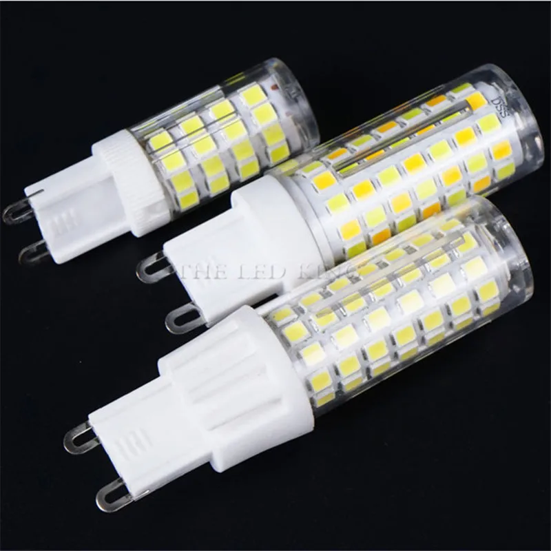 Светодиодная мини лампа SMD2835 10 шт./лот 12 Вт 9 7 220 В переменного тока|Светодиодные
