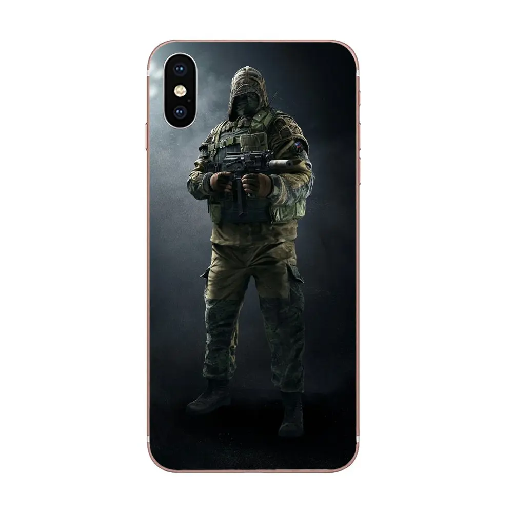 Мягкий чехол для мобильного телефона Rainbow Six Siege Xiaomi Redmi Mi 4 7A 9T K20 CC9 CC9e Note 7 9 Y3 SE Pro Prime
