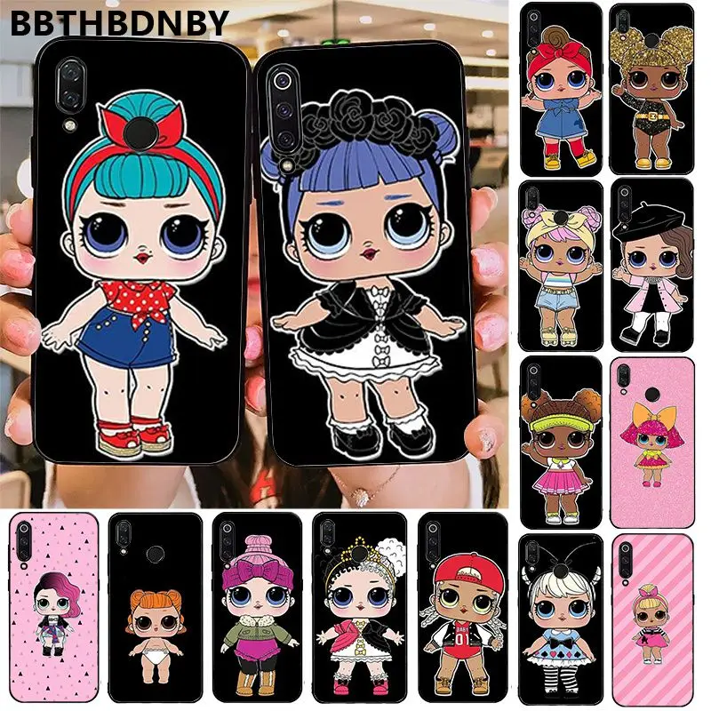 Чехол для телефона Lol Dolls TPU черный чехол Xiaomi 8 9 se Redmi 6 6pro 6A 4X7 note 5 7 | Мобильные