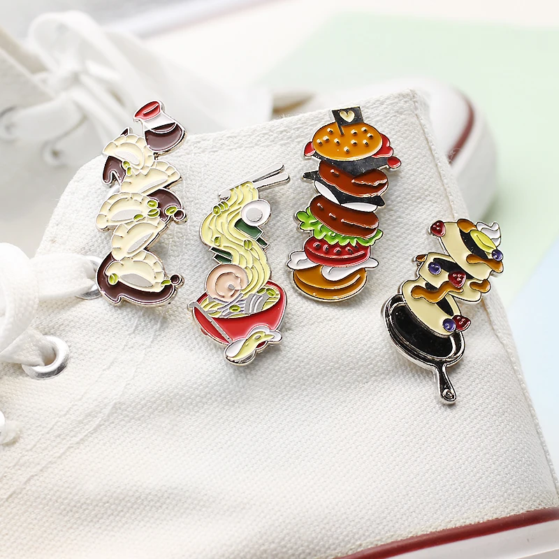 Пищевая эмалированная булавка для вкусных пельменей лапши торта Шпилька лацкана