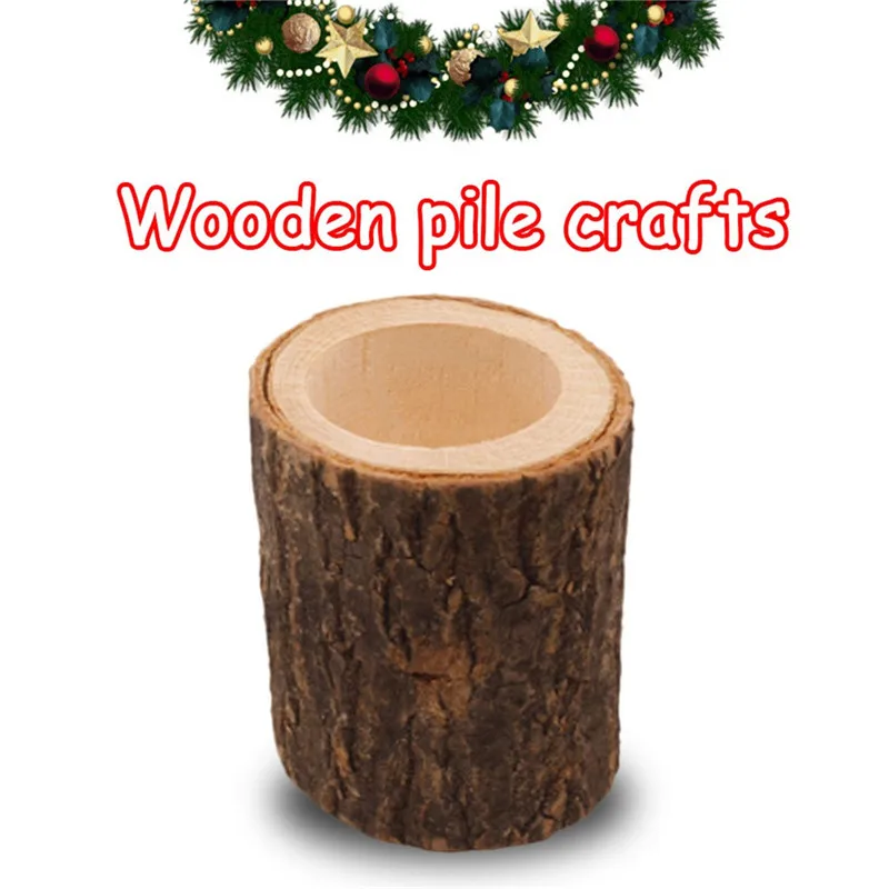 2020 Деревянные Подсвечники с орнаментом деревянный подсвечник украшения для