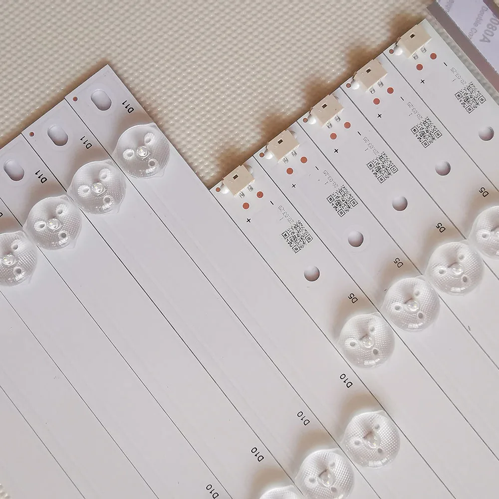 12 шт. новая светодиодная подсветка совместимая с Φ 55D3000 D2000 светодиодный 55d2000i|Светодиодные ленты| |