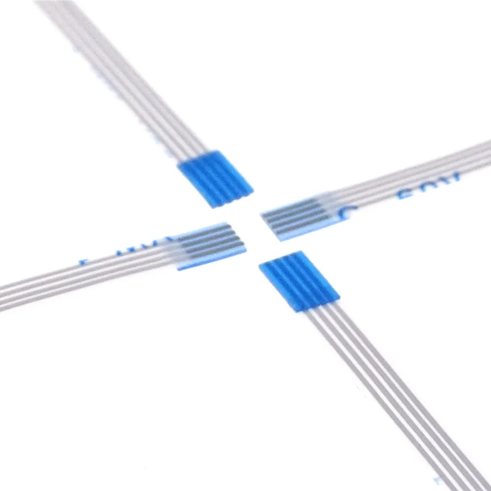 10 шт. FPC FFC Гибкий плоский кабель 4 PIN 0 5 мм Шаг одинаковые стороны длина 50 60 70 80 100 120