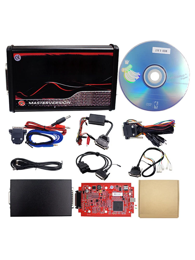 Онлайн 2 80 EU Red Kess V2 прошивка V5.017 47 KTAG 7 020 Master OBD2 менеджер комплект настройки ECU