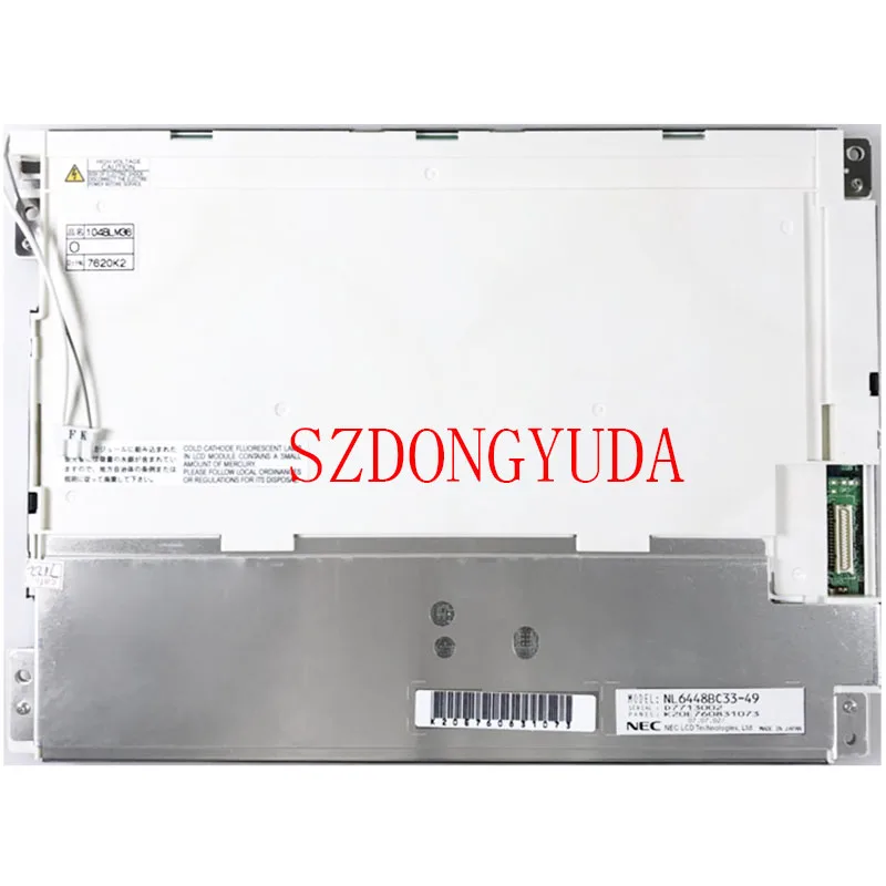 

10.4" inch 640*480 TFT-LCD Display Screen CCFL Panel NL6448BC33-49 Industrial LCD screen