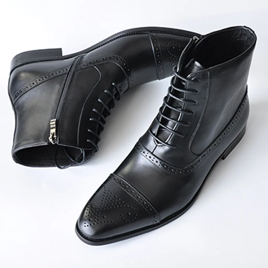 Новинка Лидер продаж мужские ботинки высокое качество модные с острым носком