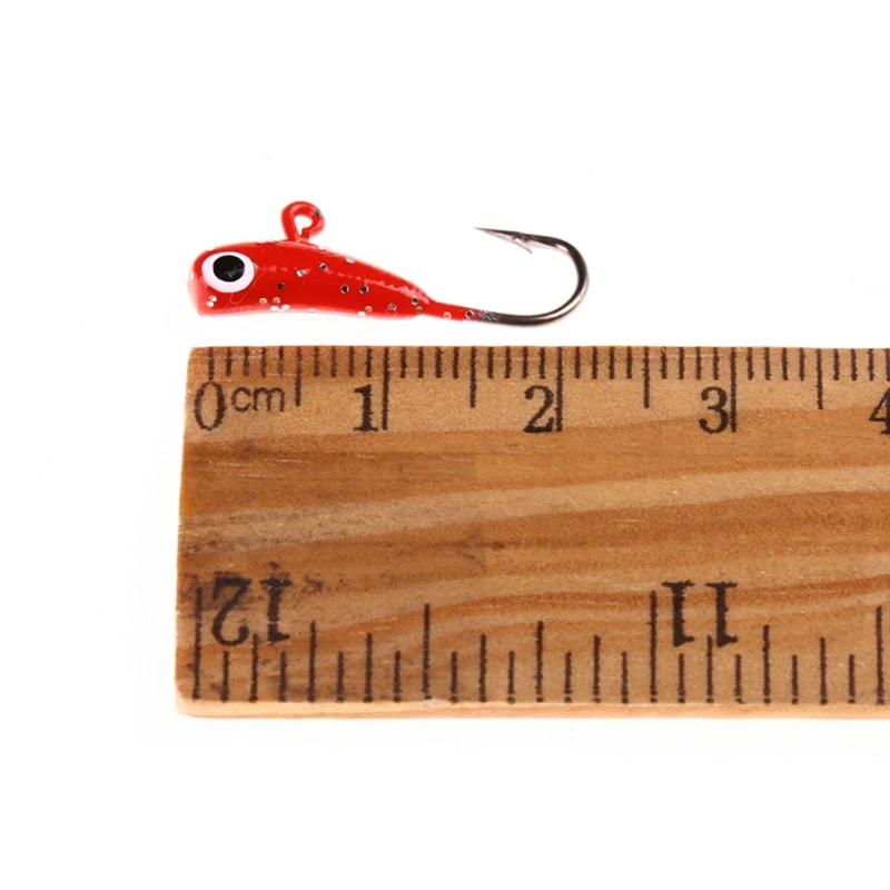 Горячая HG 4Pcs/лот в форме банана мини свинцовые крючки для ловли рыбы приманка