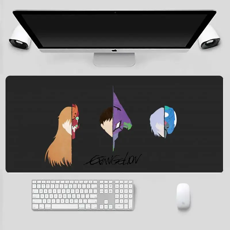 

EVA evangelion Asuka Langley Sory Customized laptop Gaming mouse pad Game Office Work Mouse Mat pad X XLLaptop Cushion