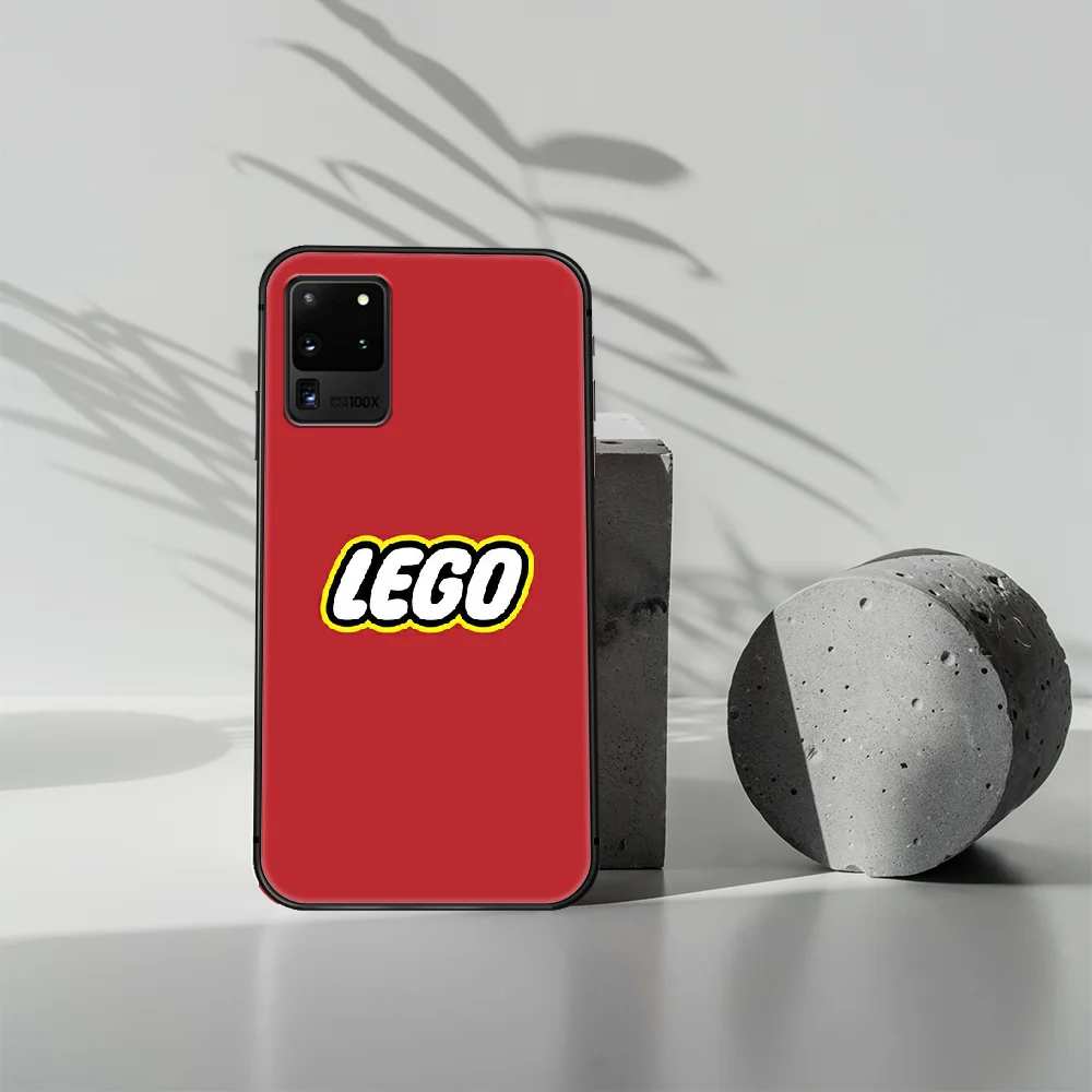

LEGOs Phone Case Cover Hull For Samsung Galaxy S 7 8 9 10 e 20 FE edge uitra plus Note 9 10 20 black Prime Soft Etui Fashion