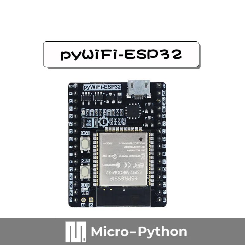 Обучающая макетная плата Nvarcher Py WiFi ESP32 Micro Python WIFI|Запасные части| |