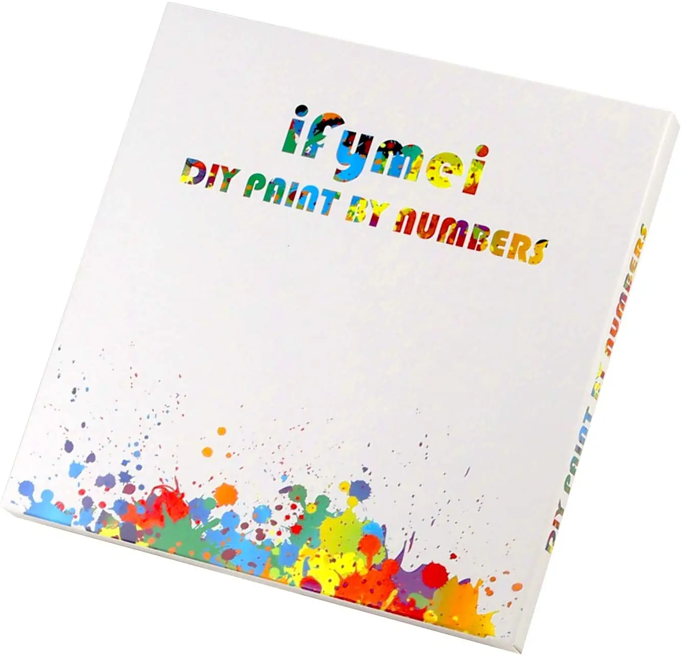 

ifymei Paint by Numbers for Kids & Adults & Beginner , DIY Canvas Painting Gift Kits Colorful Dinosaurs