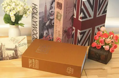 Home Decor Secret Dictionary Book Safe Money Cash Jewel Box Small Piggy Banks | Дом и сад