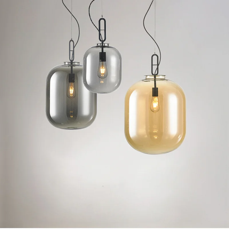 Современная стеклянная люстра с воздушными шарами MARSDEN в скандинавском стиле для