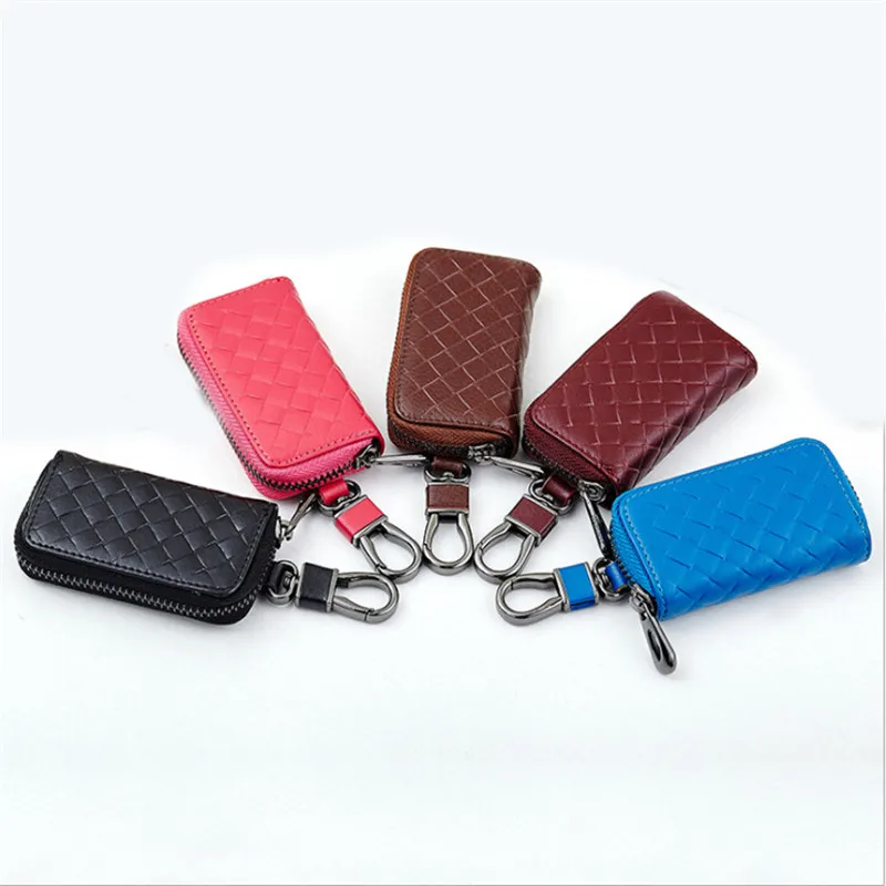 PU Leather Housekeeper Key Wallet Man Ring Case Holder Smart Organizer Bag Coin Pocket Keychain Pouch Purse Wrap | Багаж и сумки