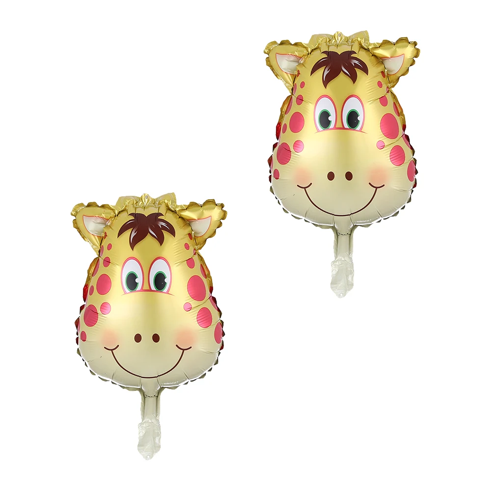 10 шт./лот мини размер животные Коровья фольга воздушные шары тема фермы день