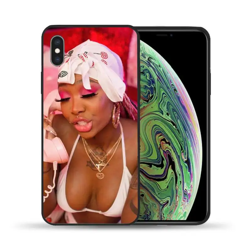 

Summer Walker Over It RNB Rapper Phone Case For iphone 7 8 plus x xr xs 11 12 mini pro max Black Soft nax fundas cover