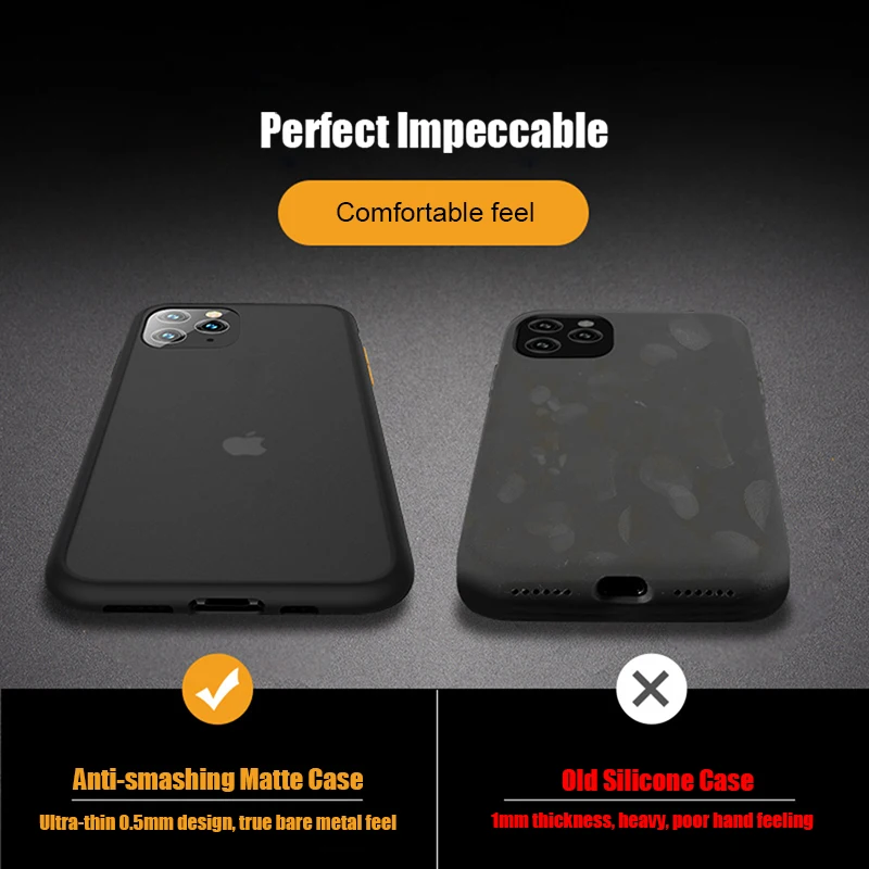 Противоударный силиконовый чехол бампер для iPhone 12 Mini 11 Pro Xs Max Xr X прозрачный