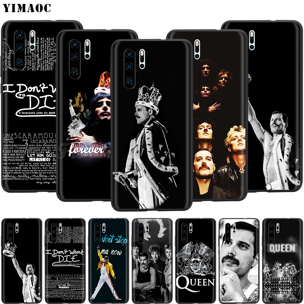 Силиконовый чехол YIMAOC Queen Freddie Mercury для Huawei Mate 10 P8 P9 P10 P20 Lite Pro P Y7 Y9 Smart Mini 2017
