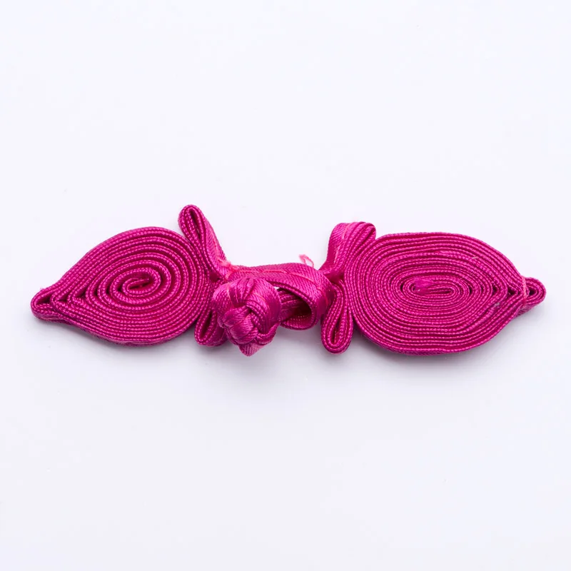 4 пары пуговиц-застежек с узлом китайской лягушки для костюмов Чонсам Тан