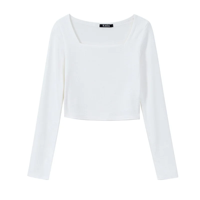 

Polyester T-shirts Women Clothing Top Summer Solid Color Short T Shirts Women O-Neck Full Sleeves Harajuku Slim Blouse Woman