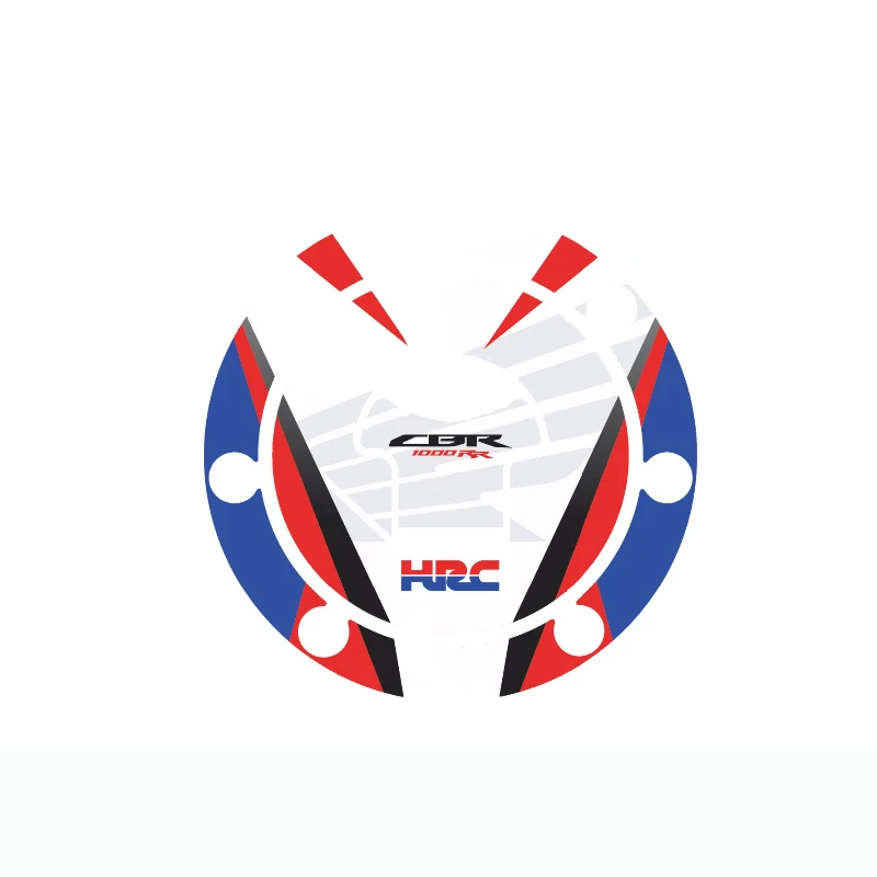 3D наклейка на мотоцикл CBR600RR CBR1000RR CB400 CB1300 бак газового топлива и масла защитная