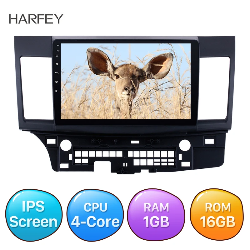 Harfey Android 8 1 10 ''сенсорный экран GPS навигация аудио стерео головное устройство