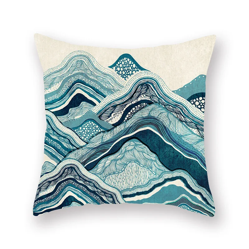 

3D printed Regular pattern Polyester Decorative Pillowcases Throw Pillow Cover Square Zipper Pillow cases style-3