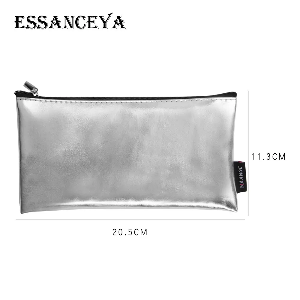 ESSANCEYA косметичка для макияжа чехол женская обувь на застежке-молнии Make Up Сумки из натуральной кожи, из PU искусственной кожи, несессер, органайзер, хранилище, сумочка, модные мыть дорожные сумки