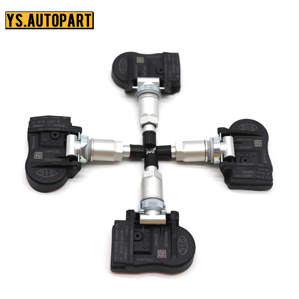 

Датчик контроля давления в шинах CHRYSLER 200 300, 560530ac TPMS, для пересекающихся пожаров, Пасифика, PT CRUISER, SEBRING, город и страны, 315 МГц