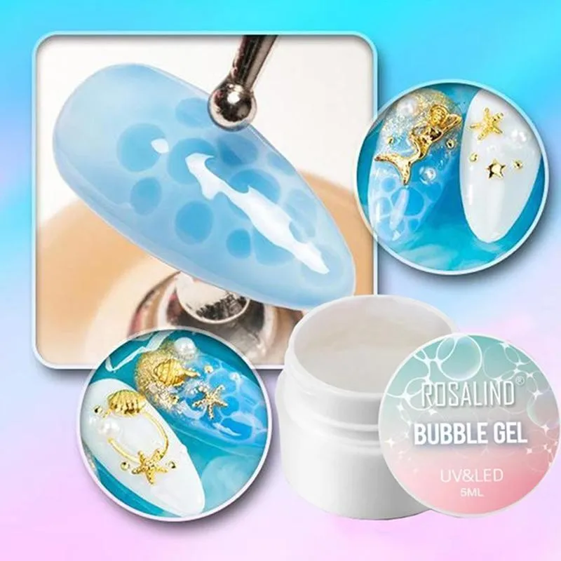 

5ml Nail Glue Jelly Bubble Nail Polish Glue Phototherapy Glue Gel Plant Glue Nail Polish Glue Nail Adhesive Art Glue N7W0