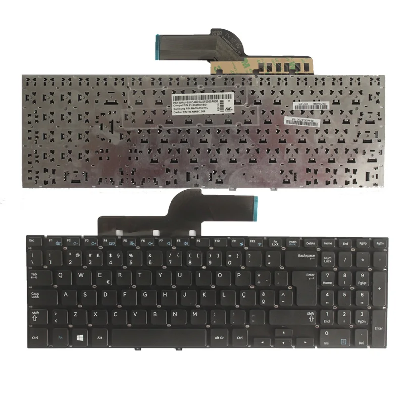 Новая португальская клавиатура для Samsung NP355E5C 350V5C NP350V5C 355V5C NP355V5C 550P5C NP350E5A черная