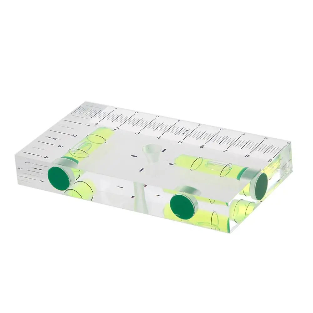 High Precision Transparent Two Direction Magnetic Level Bubble Mini Spirit | Инструменты