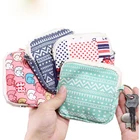 Холстяная клатч леди Для женщин кошелек для монет карман чехол Ключи санитарная салфетка для монет на молнии-бумажник держатель для карт сумки чехол