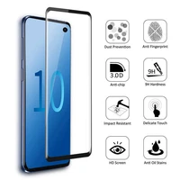 3d tempered glass for samsung s10 e s10e s 10 plus protective glas screen protector phone on the galaxy s10plus 10s safety tremp