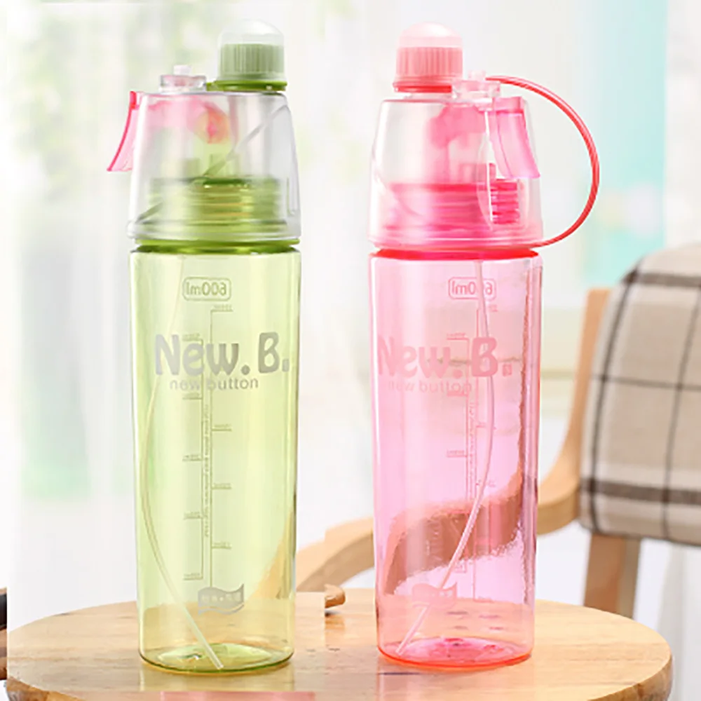 

Outdoor Sport Bottle Portable Travel Water Drinking Cup Leak Proof Spray Bottle Camping Hiking Water Bottle