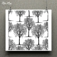 zhuoang autumn forest design stamp scrapbook rubber stamp craft clear stamp card seamless stamp