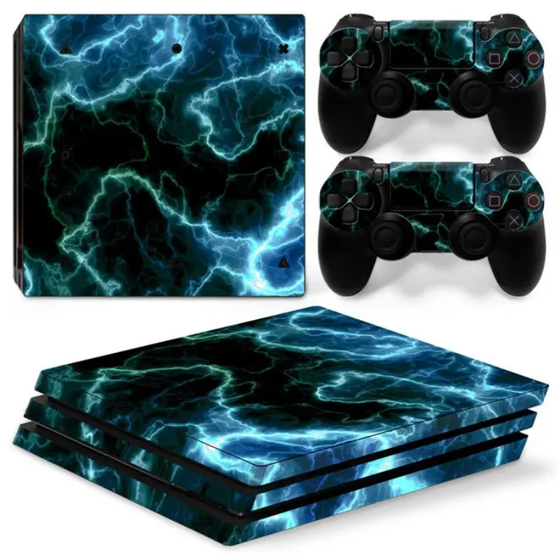 5 Звездное небо Viny Наклейка для PS4 Pro консоль+ 2 кожаная наклейка на контроллер для sony Playstation 4 Pro игровые аксессуары - Цвет: 5