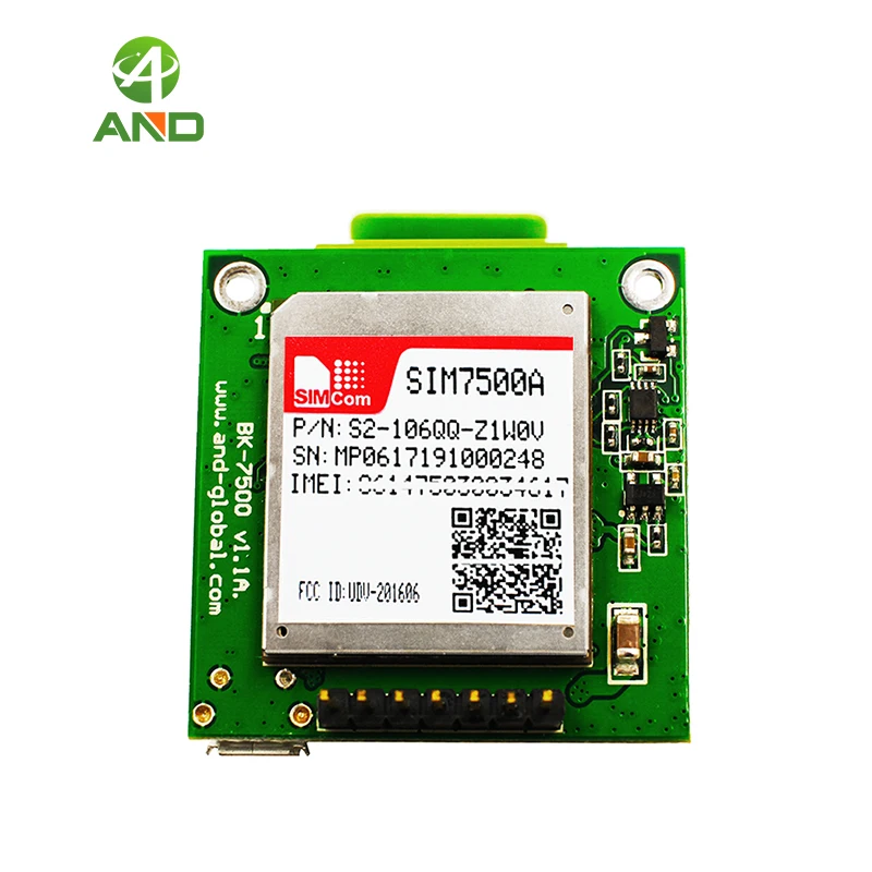 Макетная плата B2/B4/B17 SIM7500A LTE коммутационная 4G для США на плате|Интегральные схемы|