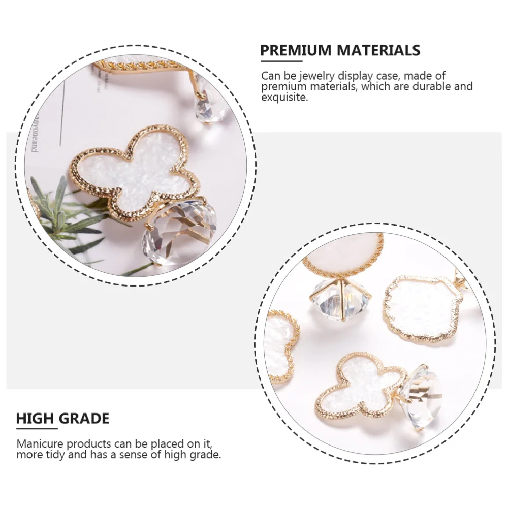 

1Pc Manicure Exhibition Carrier Butterfly-shape Display Rack Exhibition Frame