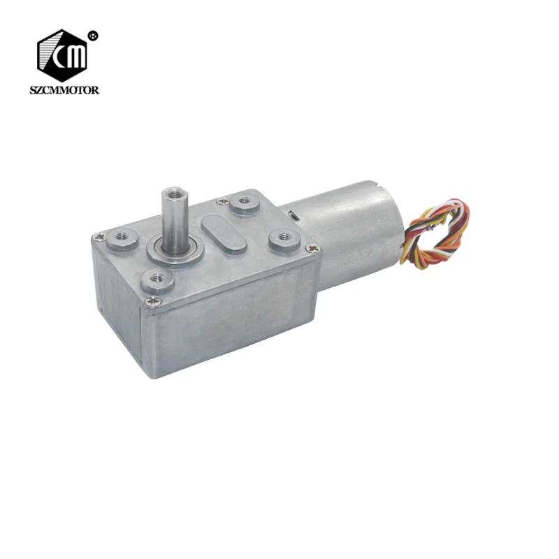 

12V Brusheless Worm Gear DC Motor Adjustable BLDC Gearmotor with Encoder
