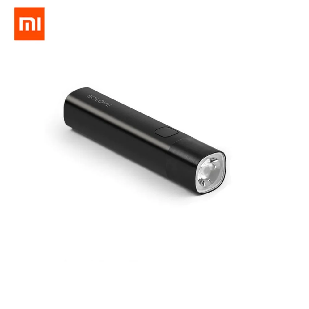 Xiaomi Mijia Solove X3 перезаряжаемый фонарик с яркостью и USB для повседневного