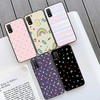 cute pattern stitching phone case for honor 8 9 10 20 30 8x 9x 8s 7a 10i 20s 5a 8c v30 pro lite play cover fundas coque