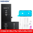 Аккумулятор NOHON литиевый для iPhone XS MAX XR X 8 7 6s 6 Plus MAX SE