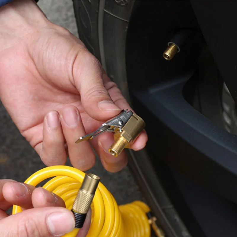 Универсальный воздушный патрон для шин зажим клапана насоса ford Fusion EcoSport Kuga Mondeo mk2