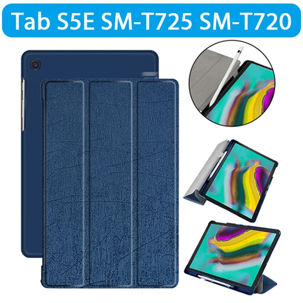 SM S5E JGWBC DBU Чехол для samsung galaxy Tab S6 SM-T860 SM-T865 чехол для samsung galaxy 10,5 S5E SM-T725 T720 со слотом для ручки - Цвет: SM S5E JGWBC DBU