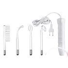 4 в 1, высокочастотный массажер для лица со стеклянной трубкой