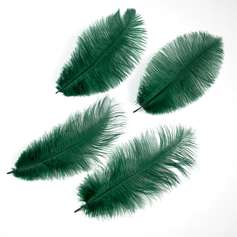 

New Jasper Color Ostrich Feathers 15-20cm Natural Ostrich Feather for Diy Costume Hats Decoration Crafts 10-50pcs Customized