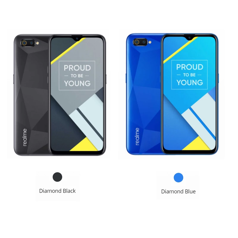 Realme C2 4G смартфон 6 1 дюймов Android 9 0 Helio P22 Восьмиядерный 13 МП + 2 Мп задняя камера 4000