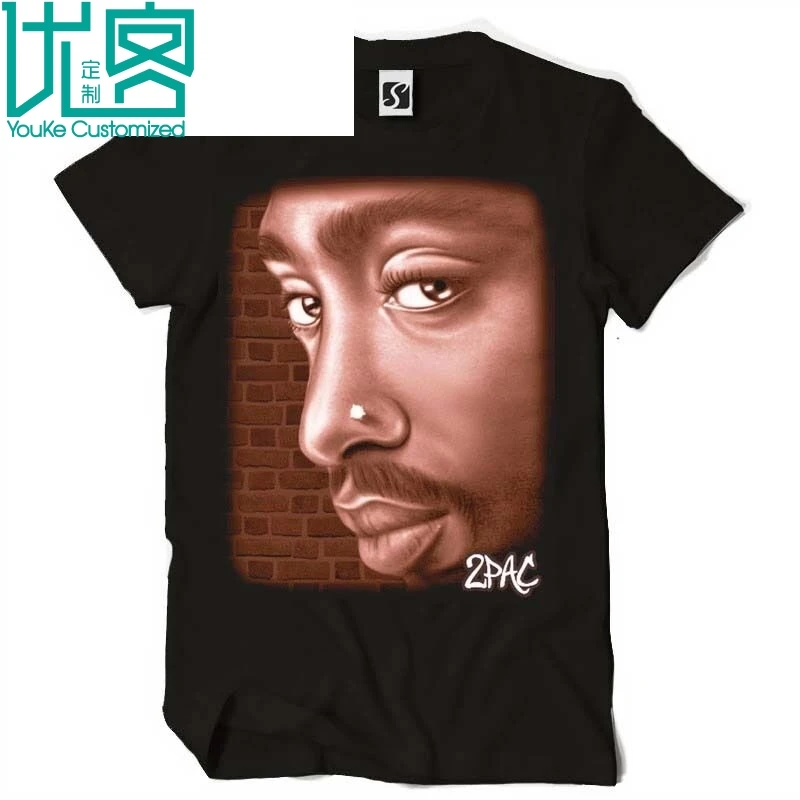 2 Pac музыка хип хоп мужская футболка 2019 Лето Herren короткий рукав Футболка|Мужские